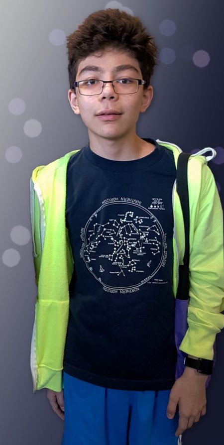 Star Chart T-shirt for kids